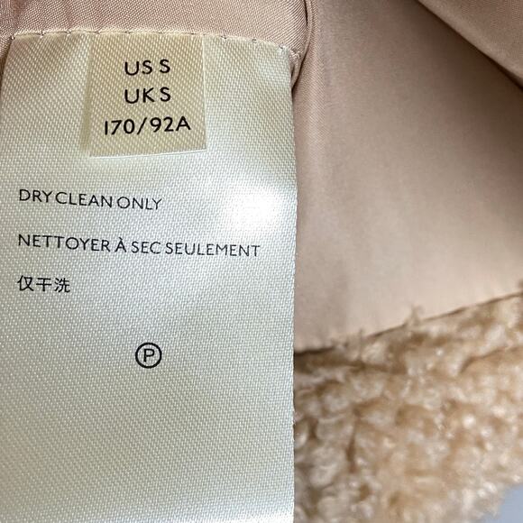 Free People Teddy Bear Jacket Oversize Size Small Women's - Picture 6 of 9